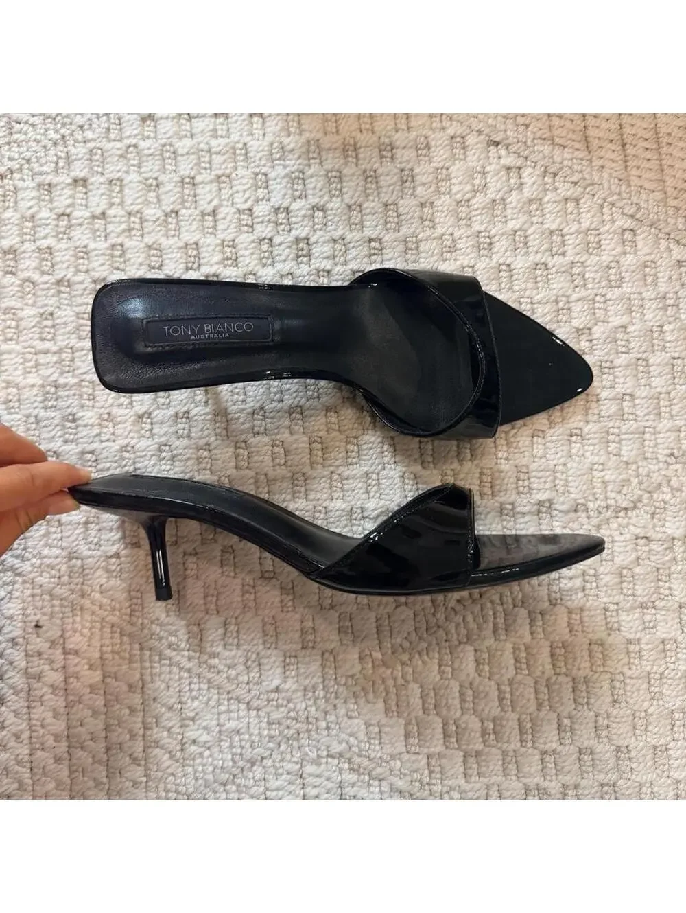 Tony Bianco Fiesta Sandal Kitten Heel